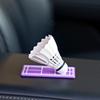 360 Rotating Car Dashboard Decoration Sports Interior Shuttlecock Dashboard Decor Friend Gift