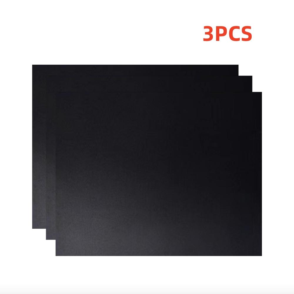 3 шт. в упаковке, коврики для нижней части духовки, не содержащие BPA и PFOA, толстые сверхпрочные антипригарные коврики для электрической, газовой, тостерной, конвекционной духовки
