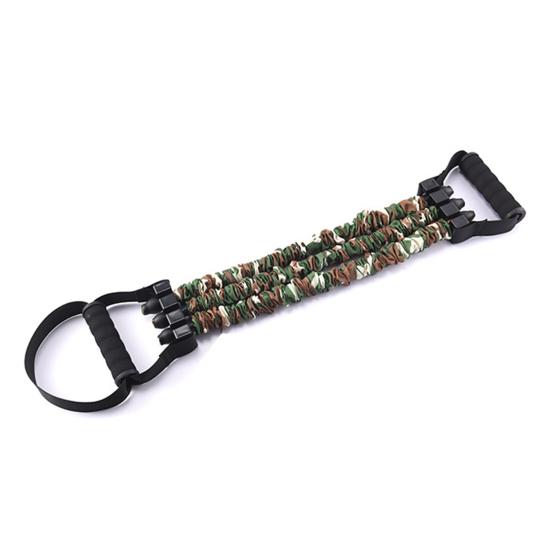 Регулируемый эспандер с отсоединяемым 3-трубным грудным эспандером, плечевым эспандером, для силовых тренировок, фитнеса, растяжки всего тела, с ручкой