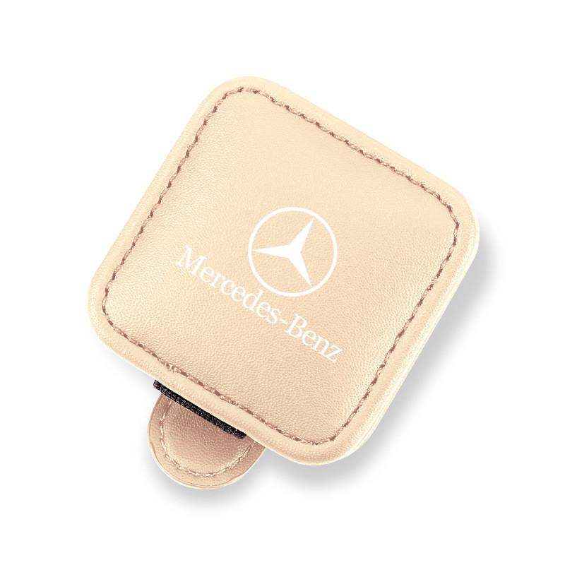 GZB4 Car Sun Visor Glasses Storage Box Sunglasses Clip Card Ticket Holder For Mercedes Benz W203 W204 W205 W212 W213 W176 SNJ-BENZ