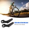 1 Pair L Shape Bike Handlebar Bar Ends Ergonomic Bike Auxiliary Handlebar  Mountain Bike Riding
