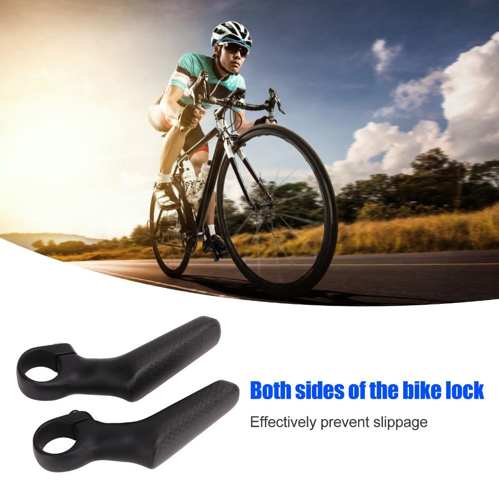 1 Pair L Shape Bike Handlebar Bar Ends Ergonomic Bike Auxiliary Handlebar Mountain Bike Riding