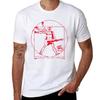 Hagar Red Tshirt Casual Loose Fit Summer Tee Shirt