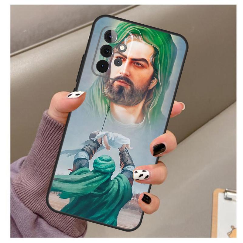 Исламский Арабский Чехол Имама Али Хусейна Для Samsung Galaxy A35 A55 A15 A32 A12 A22 A52 A06 A54 A34 A14 A56 A36 A26 A16 A13 A53