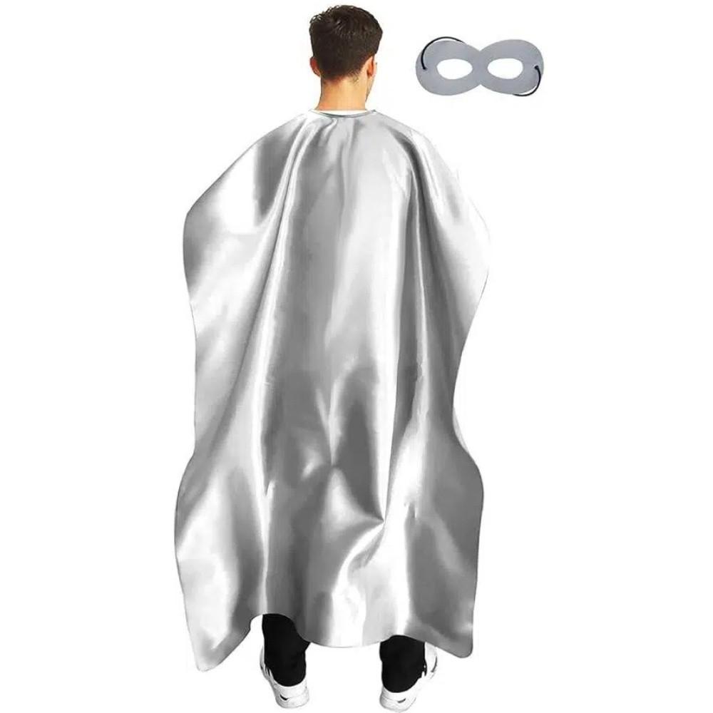 2Pcs/Set Cosplay Costume Halloween Superhero Cloak Halloween Cloak Costume Set Masquerade Dance
