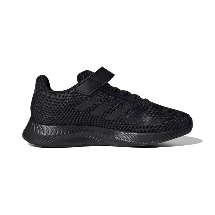 adidas Дышащие и износостойкие низкие детские беговые кроссовки Neo Runfalcon 2.0 Черные FZ0114