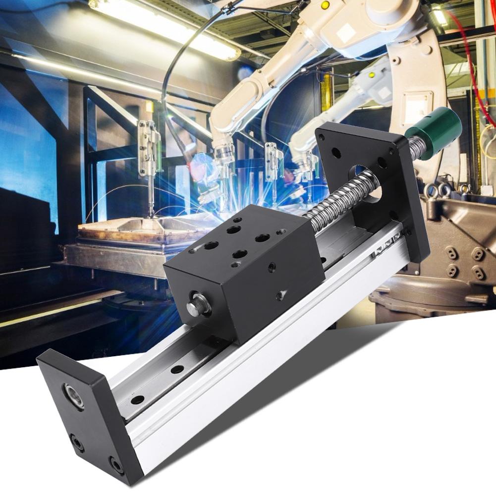 Линейная направляющая, слайд, шариковый винт, подвижный стол, эффективный ход 400 мм(1610 Шариковый винт)