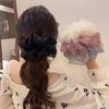 Summer Oversized Mesh Hair Tie Sweet Wind Chiffon Big Head  New Balls Hair Ring For Girls Hair Accessories