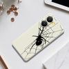 For Xiaomi Redmi Turbo 4 5G/Poco X7 Pro 5G Case Spider Pattern Printing Straight Edge TPU Phone Back Cover