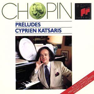 CD CYPRIEN KATSARIS Chopin Preludes SRCR9312 SONY CLASSICAL 1993 Japan Classical Used