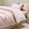 Class A cotton long-staple cotton four-piece set 10s high-density light luxury good texture skin-friendly sheets pure cotton household bedding