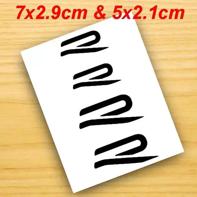 2026 Hot For VOLKSWAGEN VW 4Pcs Car Brake Caliper Vinyl Stickers for Volkswagen VW Rline R Line Golf 3 5 7 Polo Passat GTI Bora 