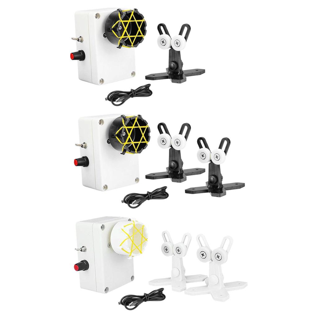 DIY Fishing Rod Machine Epoxy Resin Rotating Gluing Tool Electric Winding Equipment Portable