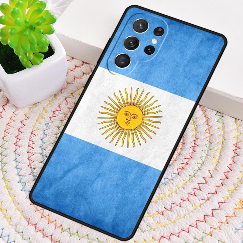 Чехол для телефона с флагом Аргентины для Samsung Galaxy note 10 pro S26 Ultra S23 S24 FE S25 S21 S22 PLUS ударопрочный