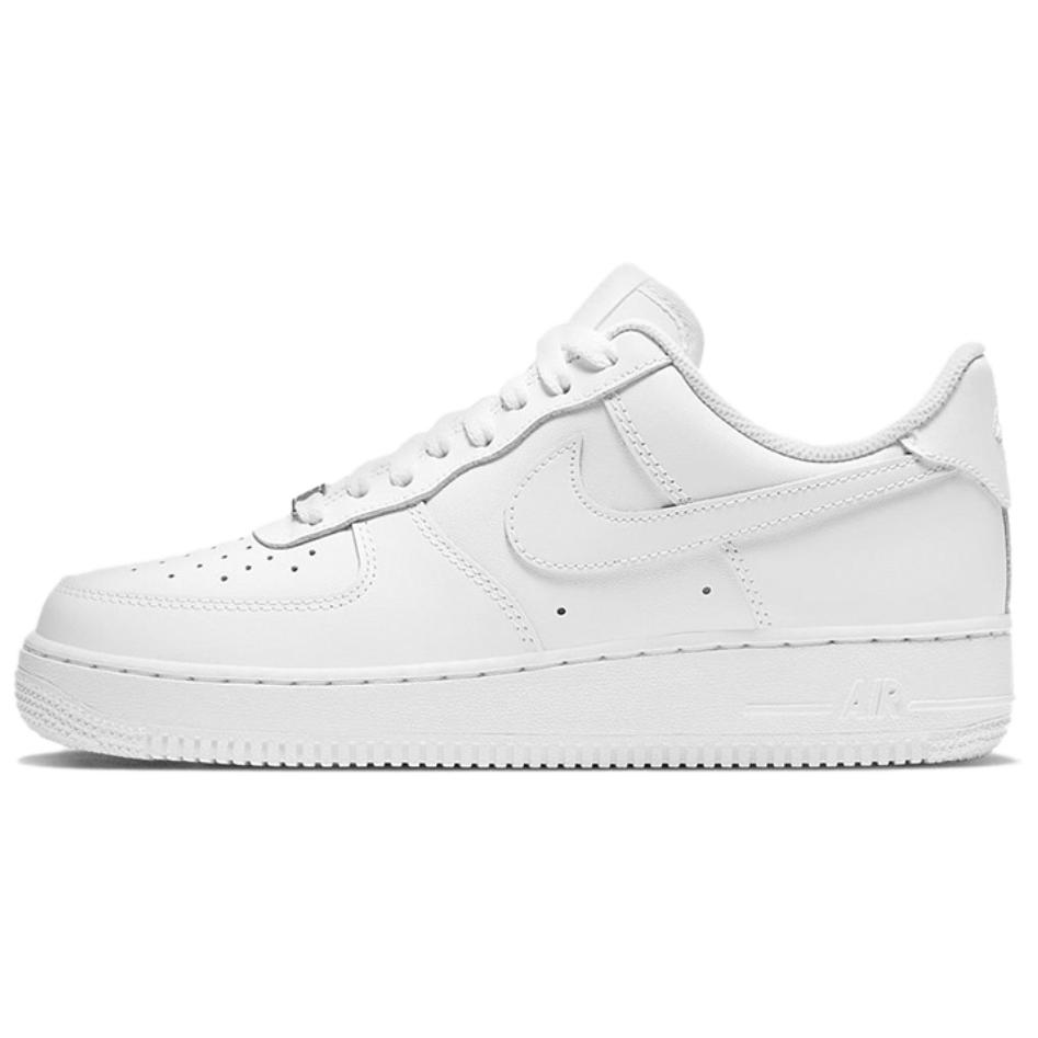 Nike Air Force 1 Благословенная Лошадь Синтетическая Кожа Устойчивая к Истиранию Низкие Скейтборд-Кроссовки Женские Белые DD8959-100(Команда240-)