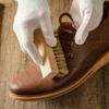 Solid Wood Horse Hair Shoe Brush Solid Wood Hair Brush Pig Hair Shoe Brush Multifunctional Nylon Wire Brush Household Shoe Brush