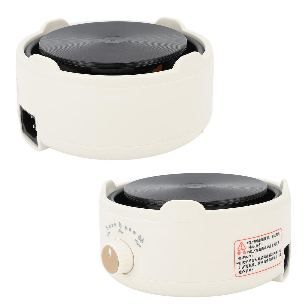 Настольная одноконфорочная многофункциональная электрическая плитка мощностью 500 Вт с регулируемой температурой 2 уровня