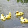 5 шт. Плавающие утки Украшение для пруда с рыбой Пластиковые утята Приманка Селезень Для сада Двора Газона Для озера Пруда Парка Бассейна