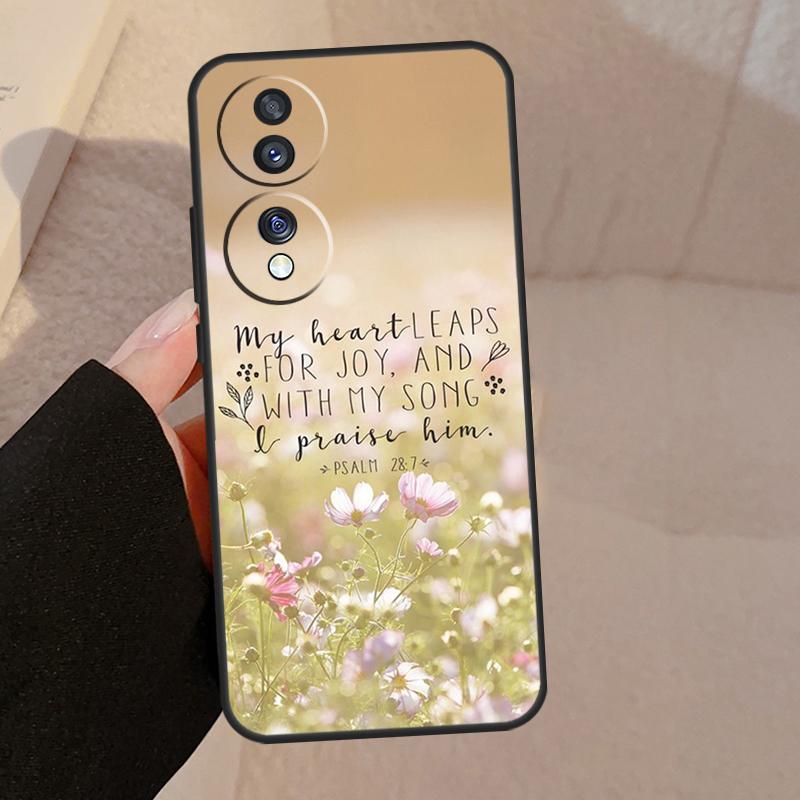 Христианские псалмы Для Honor Magic 7 5 6 8 Pro Чехол Для Honor 200 400 50 70 90 Lite X8b X8c X9a X9b X9c X9d Win