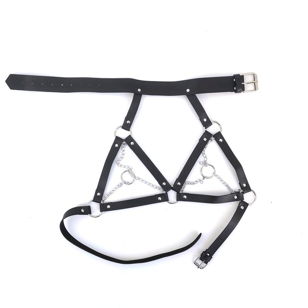 Body Harness Bondage Lingerie Harness Belt Leather Lingerie Sex Toys for Couples Sex Games BDSM Stockings Fetish Wear