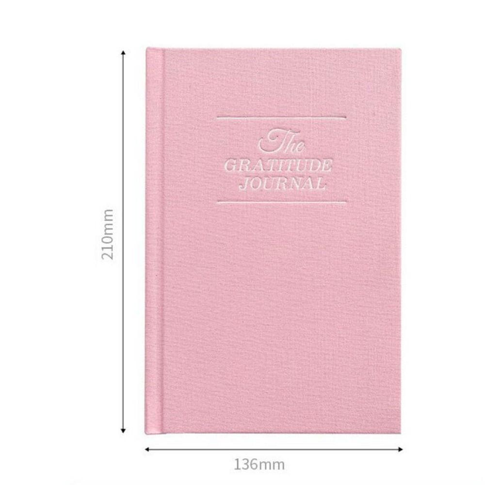 A5 Paper Daily Notebook Ribbon Bookmark Schedule Notebook Gratitude Journal Notebook Reflection