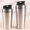 Чашка-шейкер для протеина из нержавеющей стали, бутылка для шейков для фитнеса в зале, 500 мл/750 мл, портативная