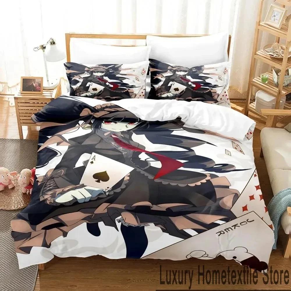 3D-принт аниме Danganronpa комплект постельного белья для мальчиков и девочек Twin Queen King Size пододеяльник наволочка кровать для мальчиков для взрослых домашний текстиль