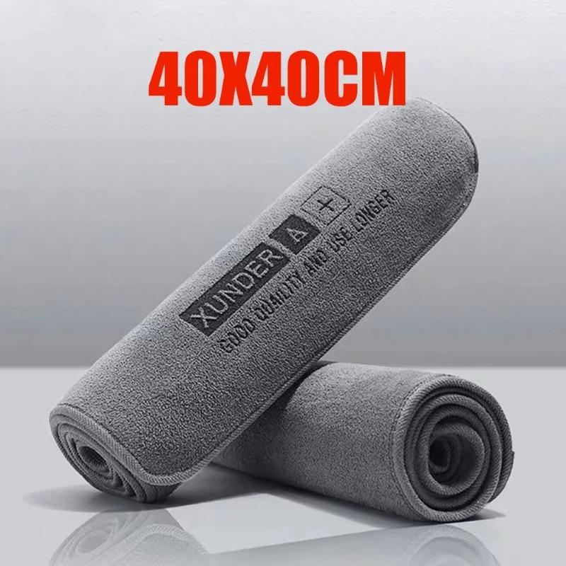 Car Microfiber Soft Wash Towel Drying Auto Body Towels Double Side Plush Thicken Rags Absorbent Care Cleaning Cloths