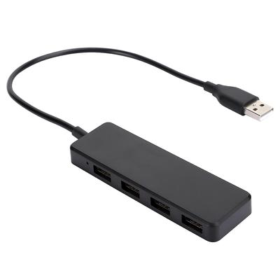 Концентратор Высокоскоростной USB3.0 Сплиттер Ноутбук 4 Порта Ультратонкий Расширение Портативный Синий Свет