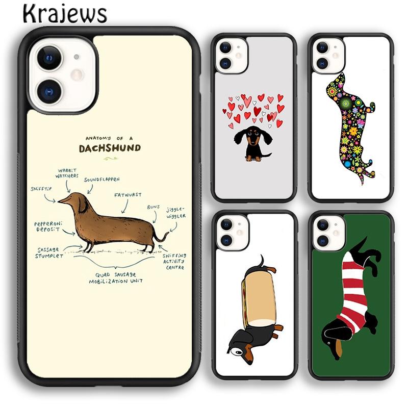 Чехол для телефона с принтом «Анатомия таксы» для iPhone 17 Air 16 15 14 plus 12 13 pro max coque Shell Fundas