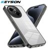 KEYSION Прозрачный чехол для TECNO Spark Go 1 1S Go 2025 ТПУ+ПК Противоскользящий HD Прозрачный Ударопрочный Чехол для телефона для Tecno Pop 9 4G
