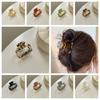 Hair Grab Clip Mini Hair Claw Y2K Square Barrettes Japanese Acetate Hair Clips  Party
