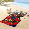 GrendizerUFO Print Beach Towel, Large Soft Quick Dry Towel for Beach Camping Swimming