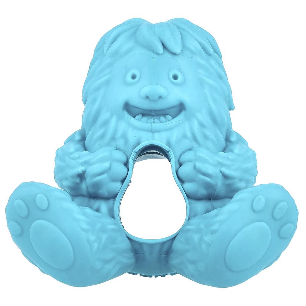 Yeti Dog Chew, Puff & Play, Диспенсер для лакомств, Наггетсы Yeti Dog Chew, Синий, 4 наггетса, 1 диспенсер
