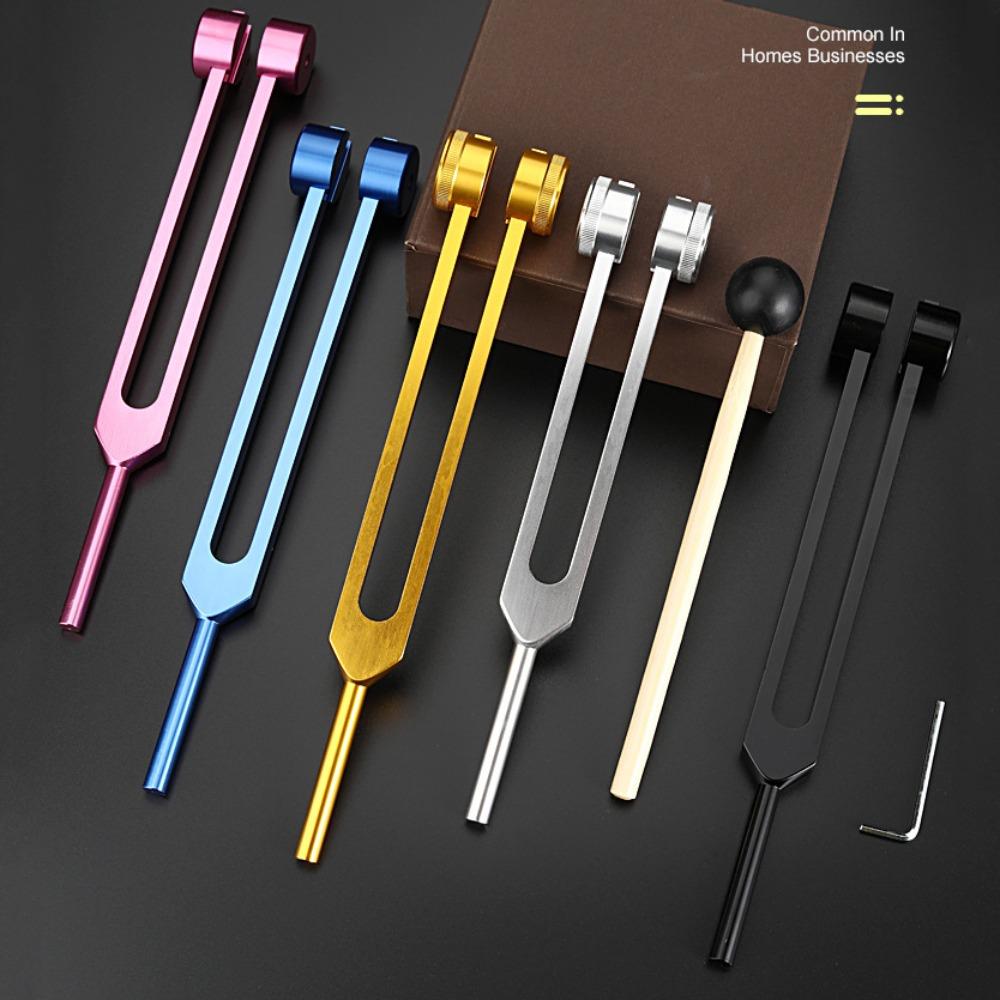 Aluminium Zinc Zinc Alloy 128 Hz Tuning Fork Set Healing Chakra Tuning Fork 128 Hz Tuner  Sound Nstruments