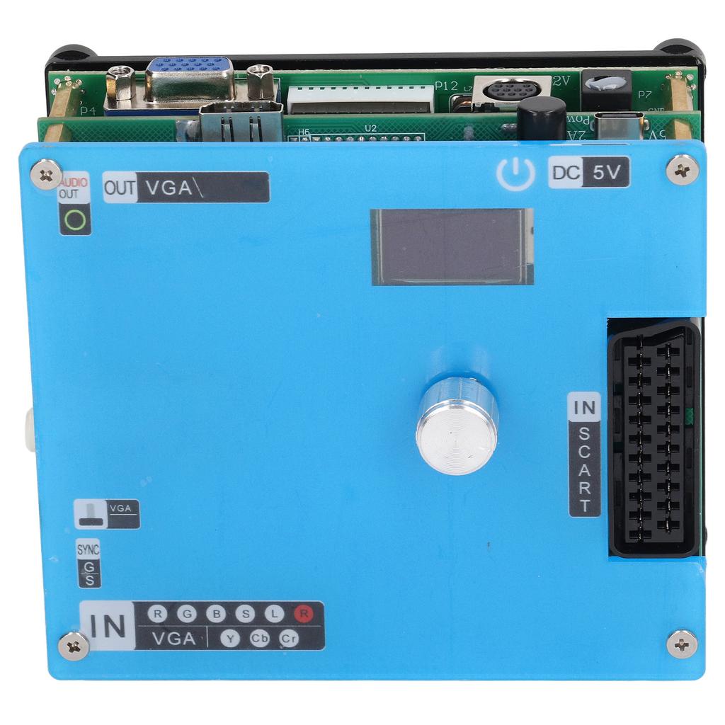 ЖК-конвертер GBSC VGA RCA Интерфейс мультимедиа высокой четкости с 3 выходами GBS Control Video Game Conv