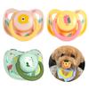 3Pcs Pet Dog Silicone Pacifier Rotatable Detachable Portable Pet Calming Chew Toy