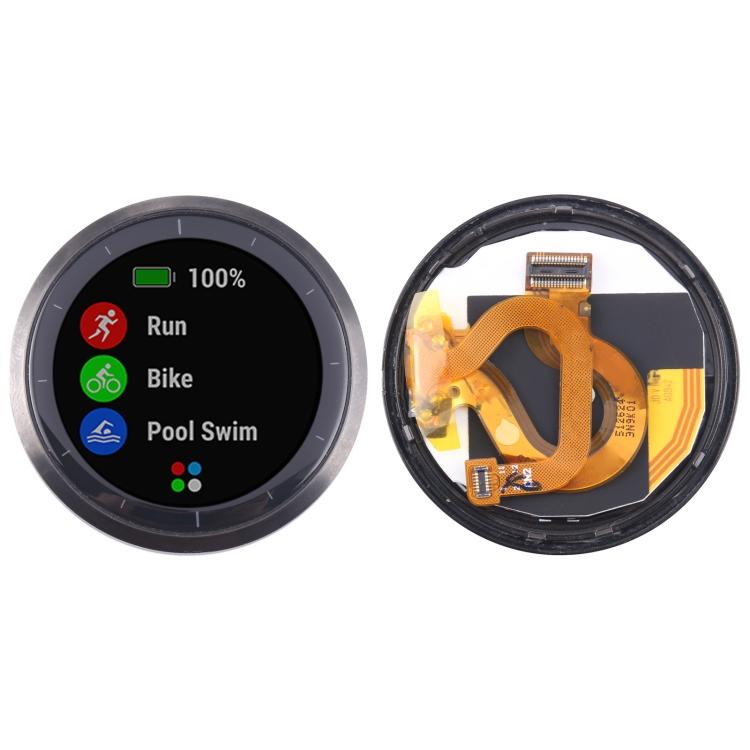 For Garmin Vivoactive 4 LCD Screen With Digitizer Full Assembly, Smartwatch Touch Display Replacement Repair Part