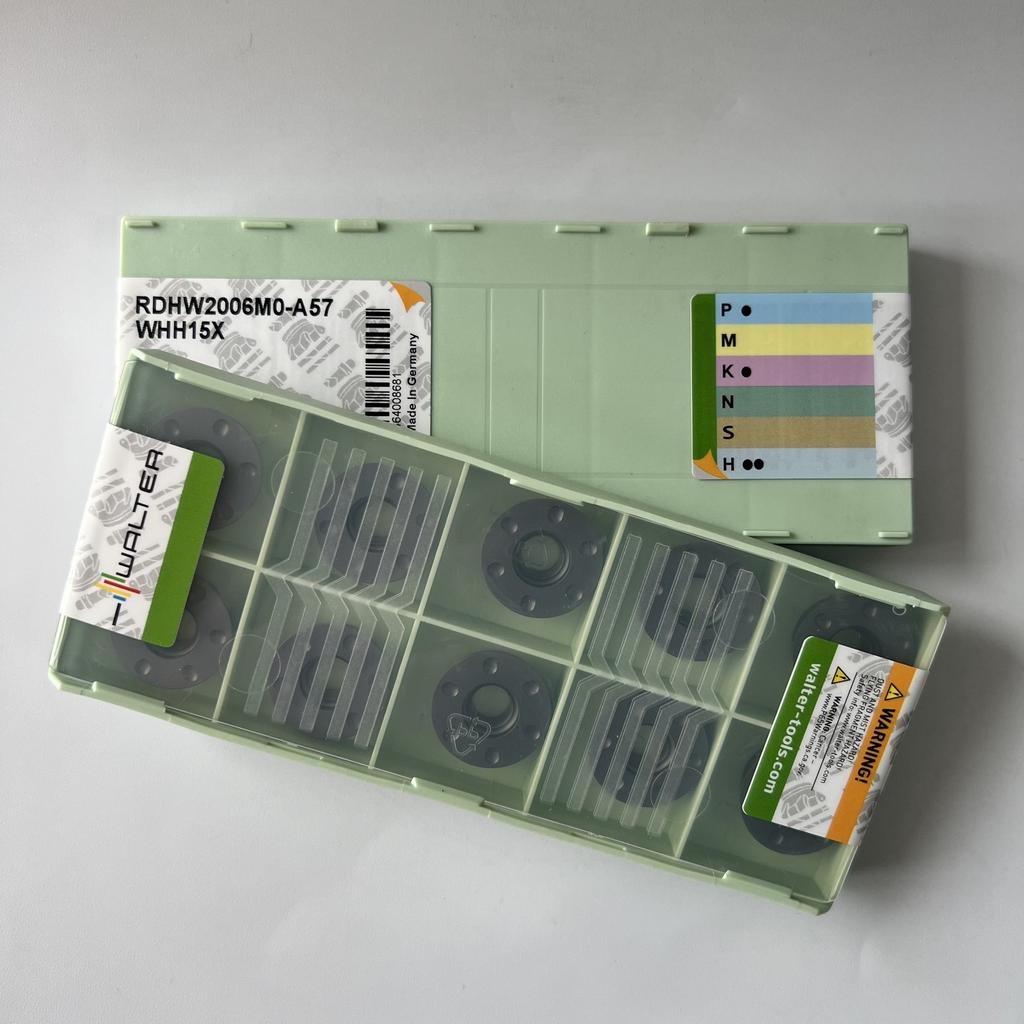 WALTER / RDHW2006M0-A57 WHH15X / Carbide CNC Blade 10 Pcs