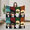 Летнее флисовое одеяло Dragon Ball Super со всеми персонажами, мягкое теплое фланелевое покрывало с 3D-печатью для кровати, дивана, спальни
