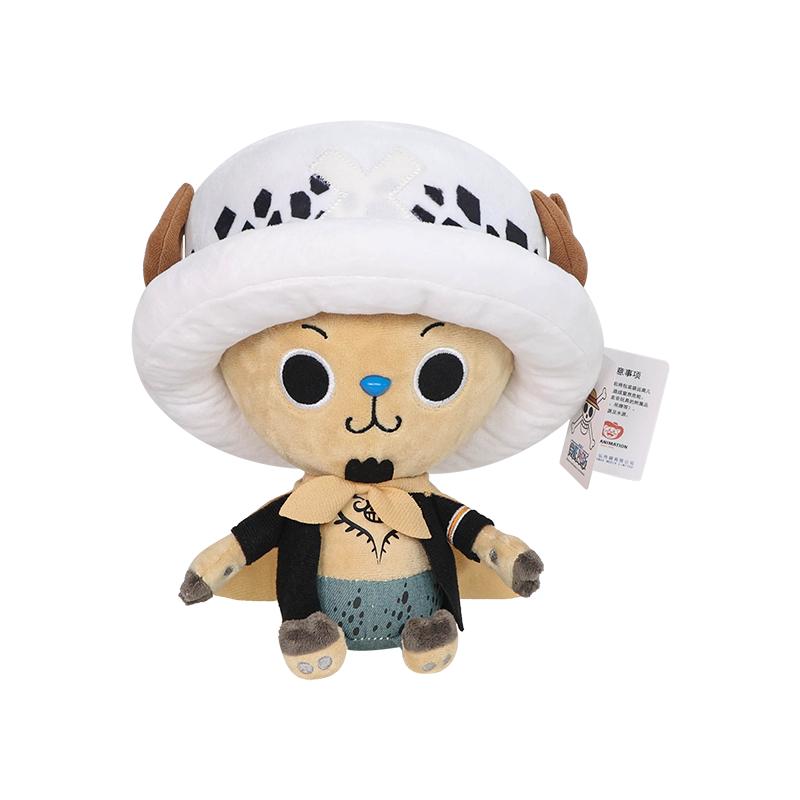Плюшевая игрушка из аниме One Piece Мультяшная фигурка Тони Тони Чоппера Косплей Луффи Чоппер Санджи Милая набивная кукла Детский Рождественский подарок