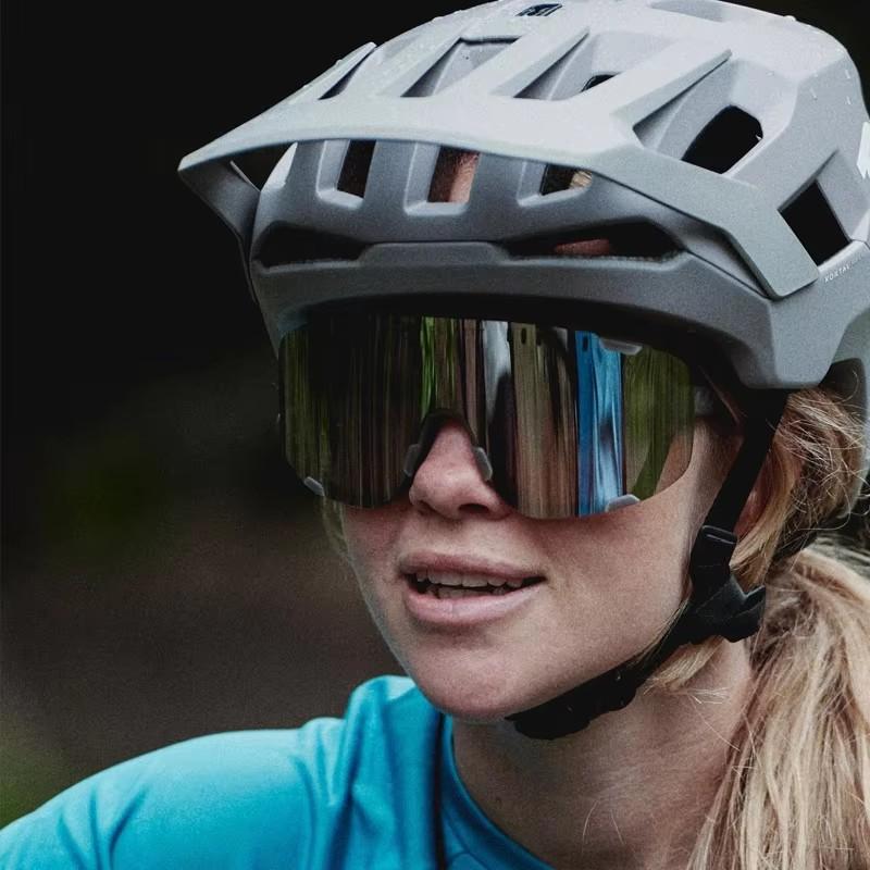 POC Devour Photochromic Bike Glasses Road Cycling Goggles Windproof UV400, MTB Anti-Fog Eyewear w/Nose Pad