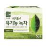 [Nok Cha Won] Organic Green Tea X 50 Tea Bags / Korean Green Tea