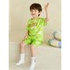 [olivan] Tida Infit Short Sleeve Top And Bottom  Green 