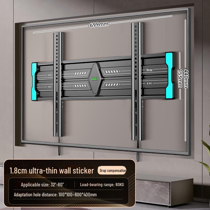 Universal Ultra-Thin TV Wall Mount for 32-75 Inch TVs