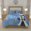 L-L D-Death N-Note Anime 3 Piece Bedding Set Duvet Cover Durable Polyester Kids Teens Bedroom Twin Full Queen King, US EU UK AU DE Sizes