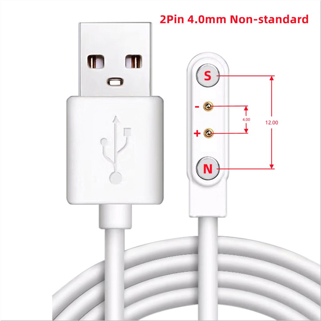 Умные часы Магнитная USB док-станция зарядное устройство 2pin 4pin зарядный кабель адаптер питания для детей умные часы соковыжималка косметическое устройство зубная щетка