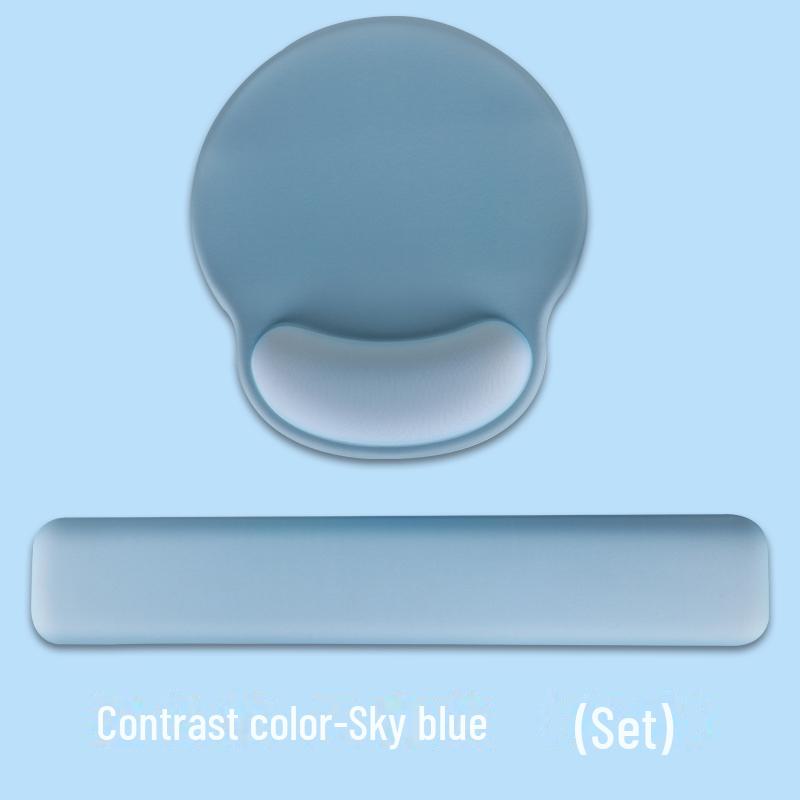 Эргономичный коврик для мыши и подставка для запястья клавиатуры из пены с эффектом памяти