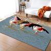 Flamingo Large Carpet Feather Wind Bedroom Floor Mat