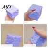 Office Desk Toys Blueberry Cheese Squeeze Toy, Stress Relief Block Sensory Slow Fidget Rising Cube Pinch Toy for Home Focus Aid